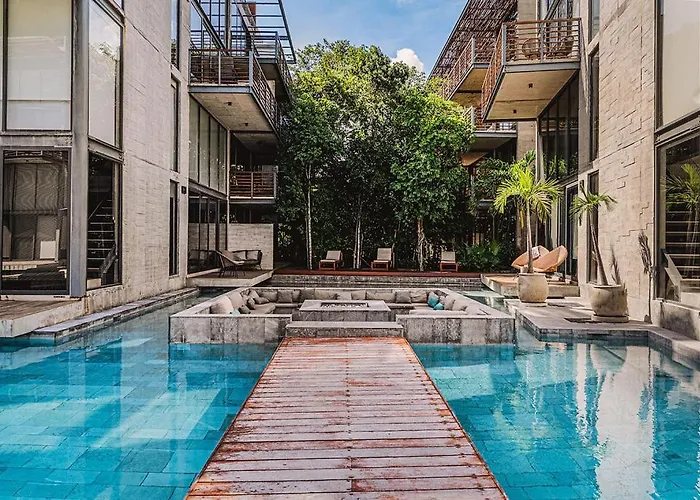 Appartement 1br Swim Up Loft With Private Cenote Rooftop Pool *