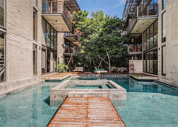 1br Swim Up Loft With Private Cenote Rooftop Pool Appartement Tulum