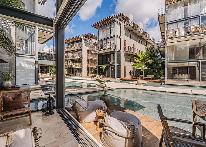 Appartement 1br Swim Up Loft With Private Cenote Rooftop Pool Tulum