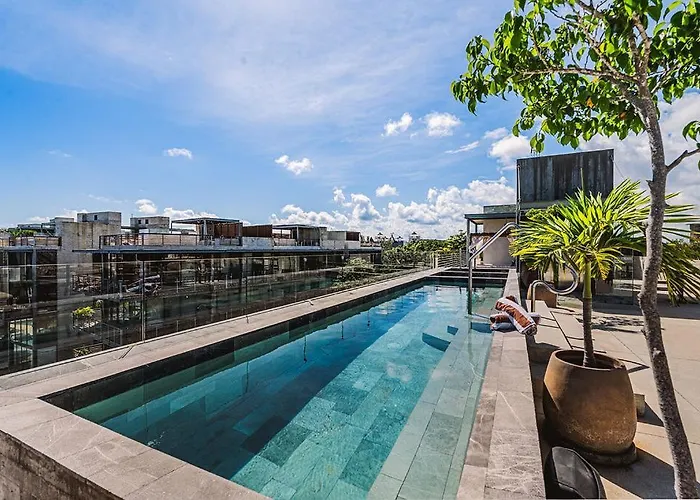 1br Swim Up Loft With Private Cenote Rooftop Pool *